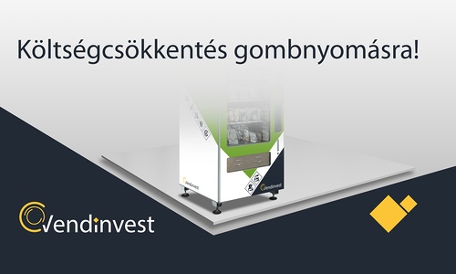 Így érhető el 35%-os megtakarítás a Vendinvest automatáival