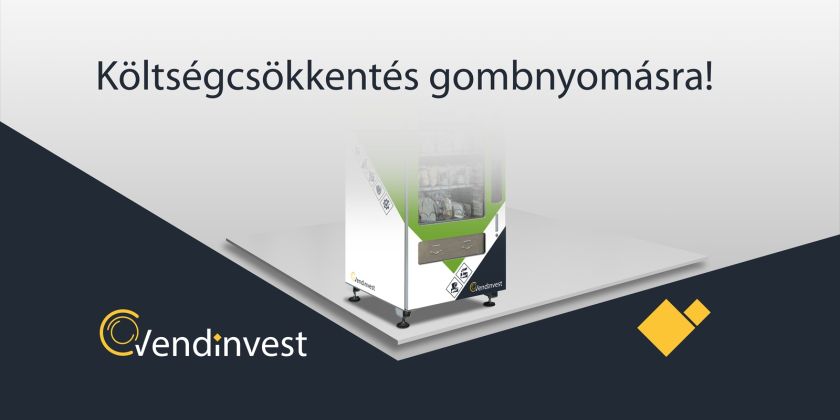 Így érhető el 35%-os megtakarítás a Vendinvest automatáival